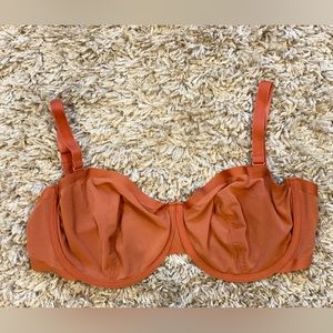 Cuup Balconette Bra 36H rust color